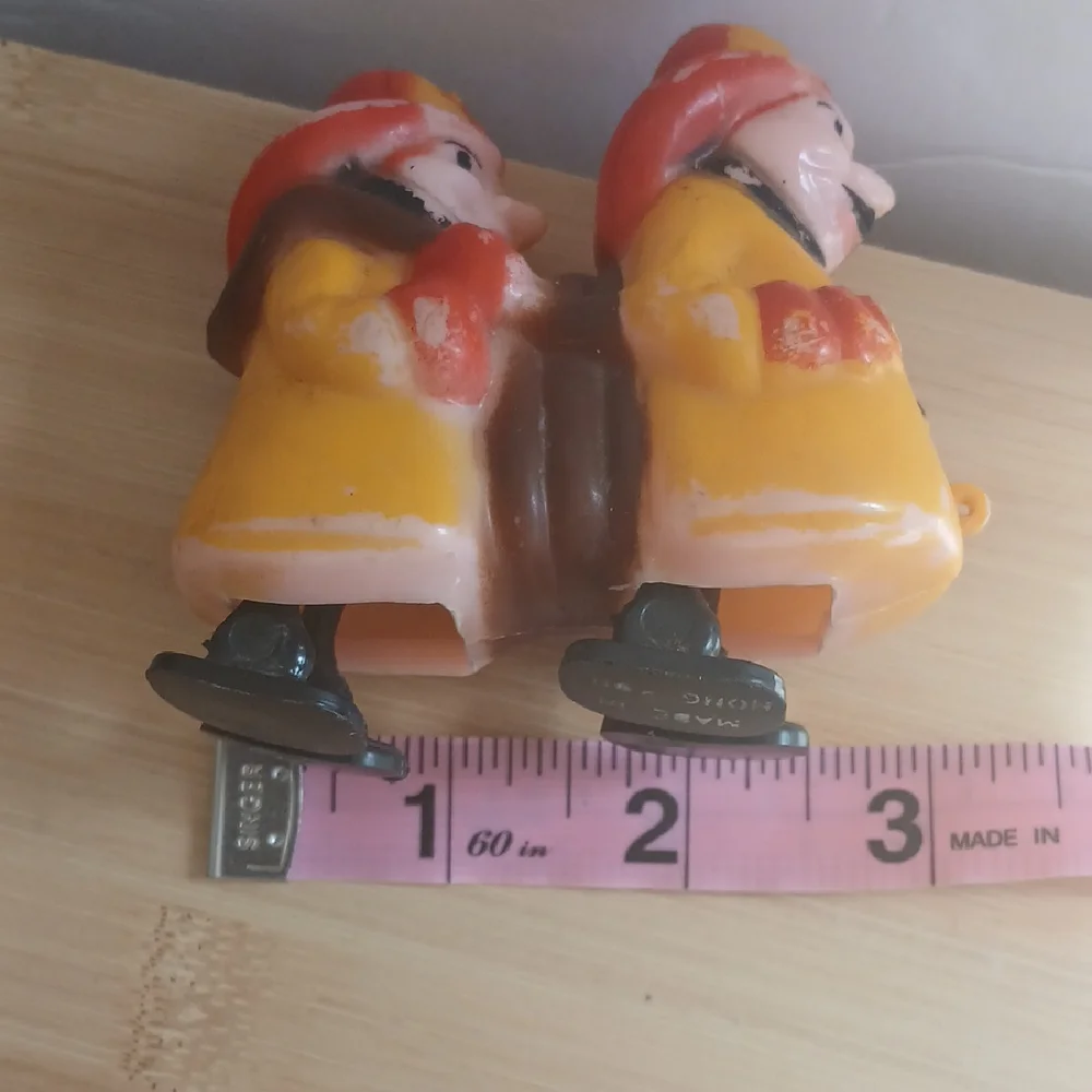 Vintage Firemen Marx Ramp Walker Hong Kong 1960's
